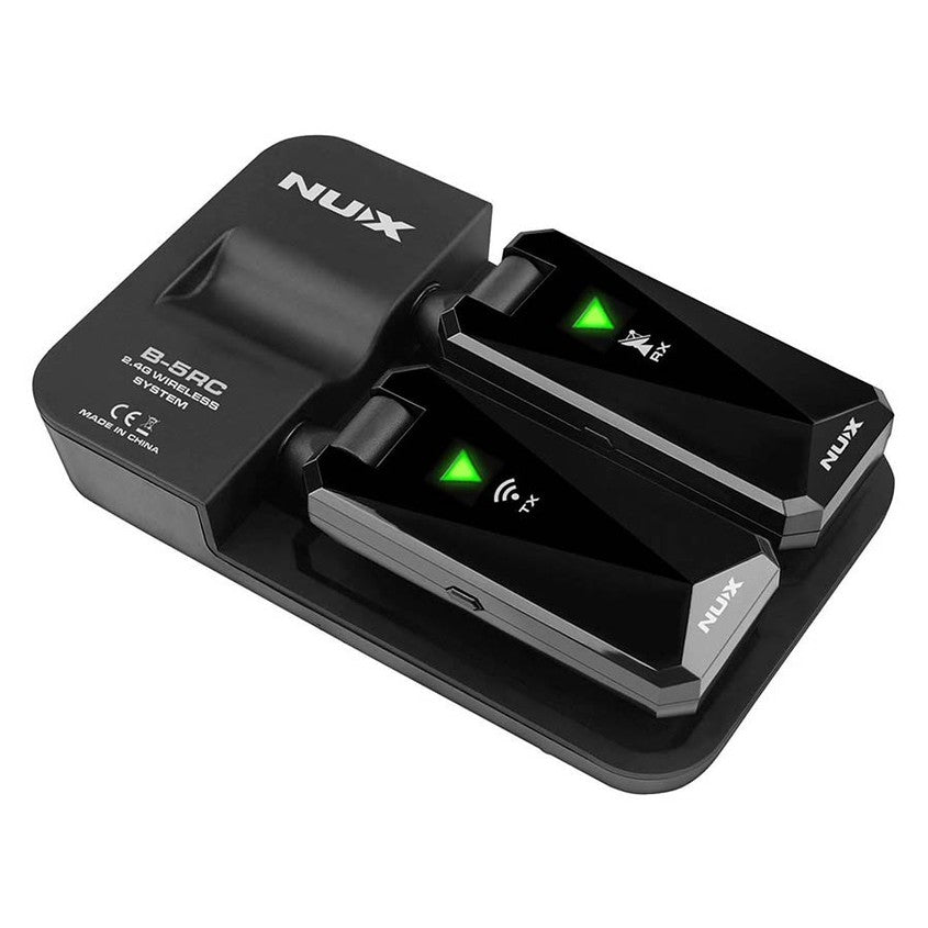 NUX B-5RC professioneel 2.4ghz draadloos gitaarsysteem incl. koffer