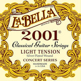 La Bella L-2006L classic single snaar, silverplated wound .104