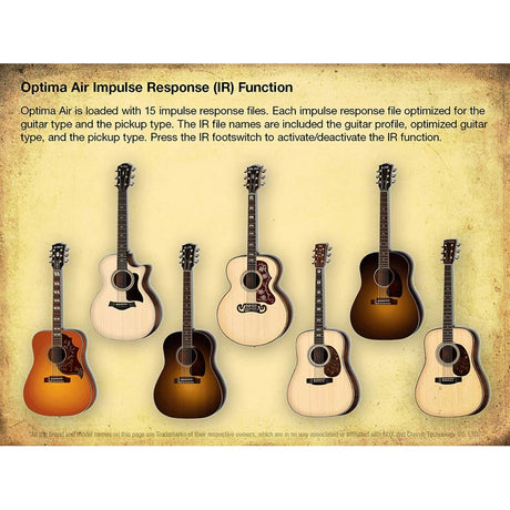 NUX NAI-5 dual akoestische gitaar simulator Verdugo Series effect pedaal
