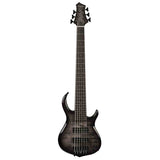 Sire M7+ A6/TBK Marcus Miller 6-snarige basgitaar, swamp ash met flame maple top, 35 inch, Heritage-3 preamp, Transparent Black