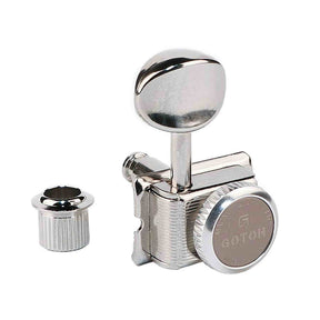 Gotoh GTH13085 SD91 stemmechanieken met Magnum Lock Trad and 05M knoppen, 6L, nikkel
