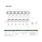 Gotoh GTH13085 SD91 stemmechanieken met Magnum Lock Trad and 05M knoppen, 6L, nikkel