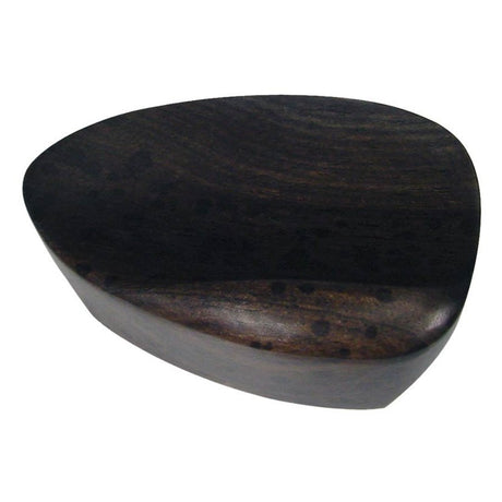 ELS CR-028E chinrest 'Hill'-style, made in India, ebony, no screws, no cork