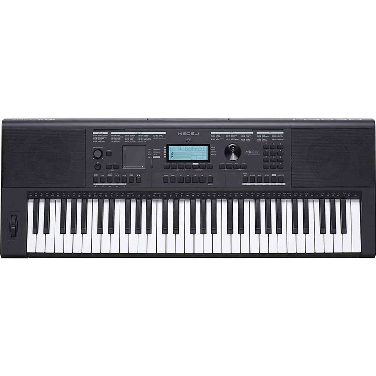 Medeli MK401 Millenium Series – Set met standaard & kruk, 61 aanslaggevoelige toetsen, 600 klanken