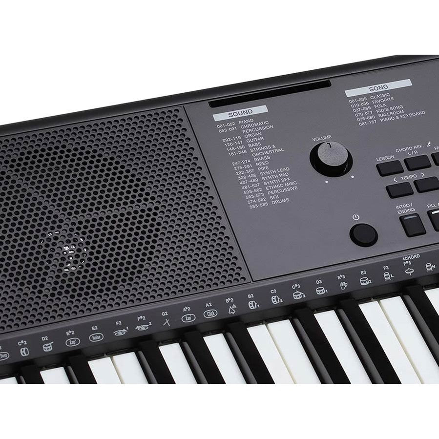 Medeli MK200 Keyboard – 61 Aanslaggevoelige Toetsen met 585 Klanken en USB-MIDI