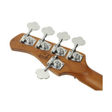 Sire P5 A5/MLG Marcus Miller basgitaar 5-snarige passieve P-stijl bas in Mild Green
