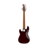 Sire P5 A5/TS Marcus Miller basgitaar 5-snarige passieve P-stijl bas in Tobacco Sunburst