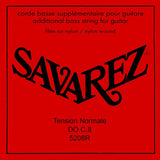 Savarez 5208-R C-8 snaar, rectified nylon, additional snaar for classic guitars