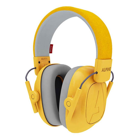 Alpine ALP-MUFF/YW Muffy Kids Oorkappen – Gele Gehoorbescherming voor Kinderen