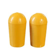 Allparts SK0040022 Amberkleurige Schakelknoppen voor USA Toggle Switches 2pcs