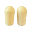 Schakelknop met schroefdraad voor USA toggles, crème, 2 stuks