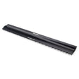 StewMac SM4012 2-in-1 Precisie + Ingezaagde Rechte Liniaal – Short Scale Gitaar