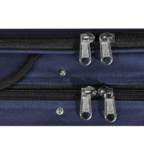 Leonardo VC-4112-BU Elementary Series vioolkoffer oblong 1/2 blauw