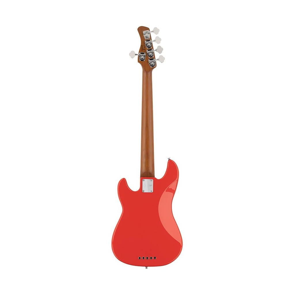 Sire P5 A5F/DRD Marcus Miller fretless basgitaar 5-snarig passief elzen dakota red