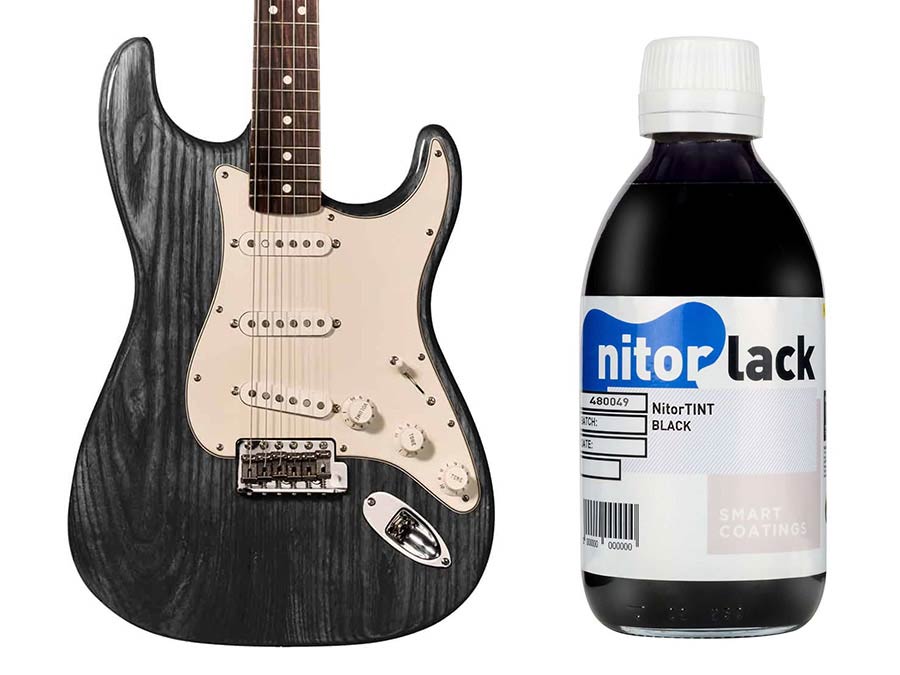 NitorLACK N480049112 NitorTINT Kleurstof Zwart – 250ml Fles