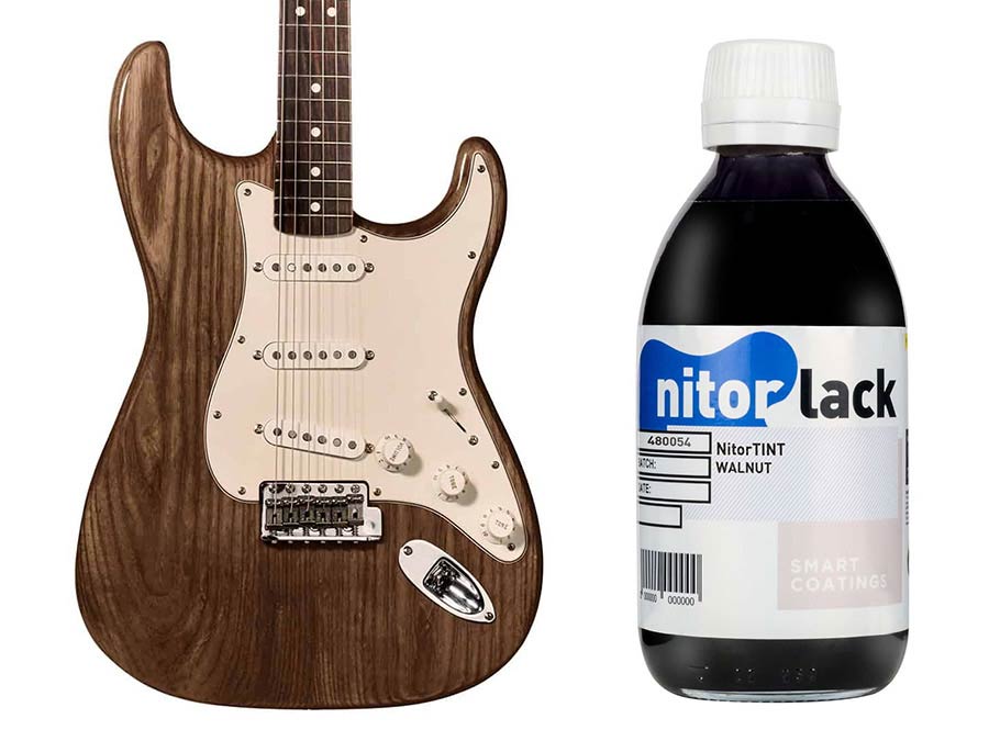 NitorLACK N480054112 NitorTINT Kleurstof Walnut – 250ml Fles