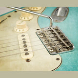 Highwood HG108-NI Contoured Vintage S-Style Brugzadels 10,8 mm – Nickel Set van 6