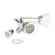 Gotoh GTH14053 SG381 stemmechanieken met Magnum Lock Trad and 04 knoppen, 3L3R, chroom