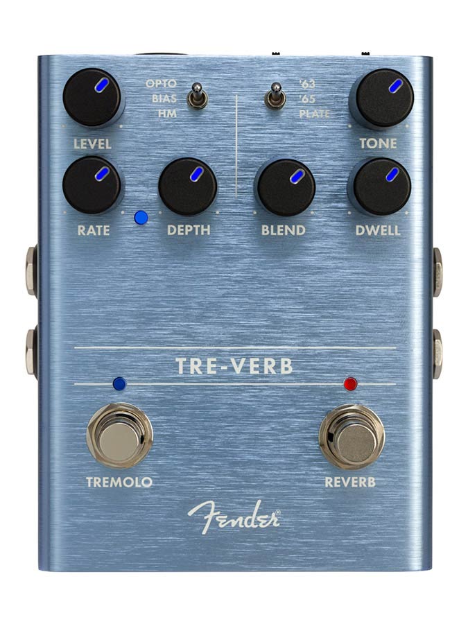Fender Tre-Verb Digital Reverb/Tremolo - Stereo Effectpedaal