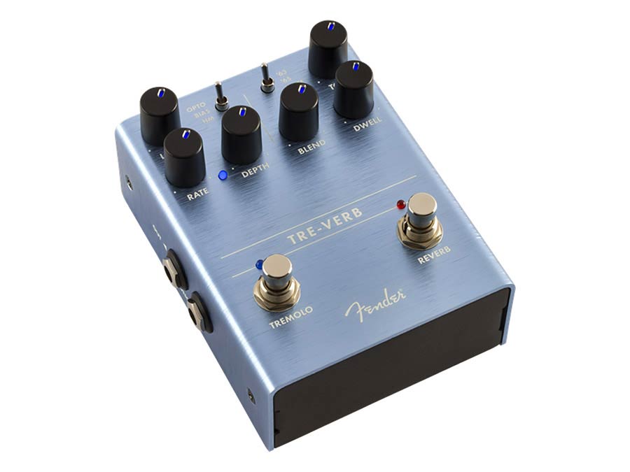 Fender Tre-Verb Digital Reverb/Tremolo - Stereo Effectpedaal