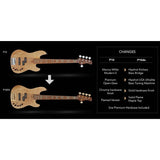 Sire P10 DX5/NT Marcus Miller 5-snarige actieve basgitaar Natural