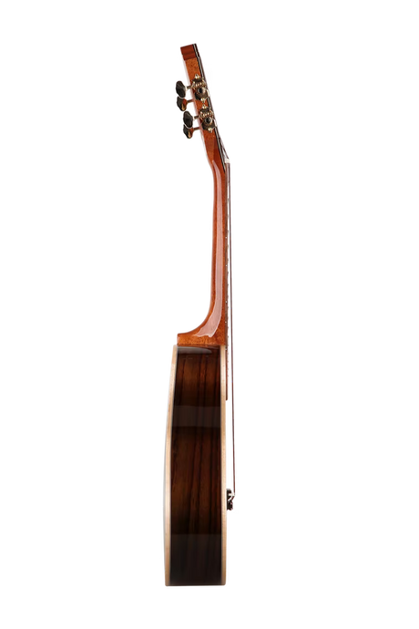 TOM 680 M Tenor Ukulele Massief Sparren met Walnoot en Esdoornbinding