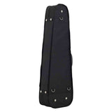 Leonardo VC-1444S-BK Student Series houten vioolkoffer 4/4 shaped zwart