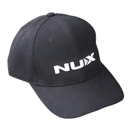 NUX CAP Unisize Baseball Pet – Zwart met Geborduurd Logo