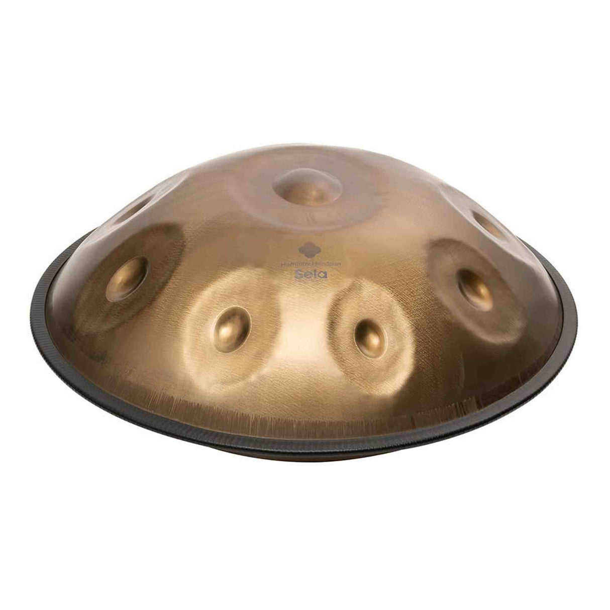 Sela SE 201 Stainless Steel Handpan D Kurd 440 Hz goud handgemaakt met gevoerde draagtas