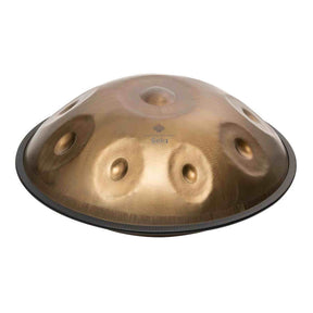 Sela SE 201 Stainless Steel Handpan D Kurd 440 Hz goud handgemaakt met gevoerde draagtas