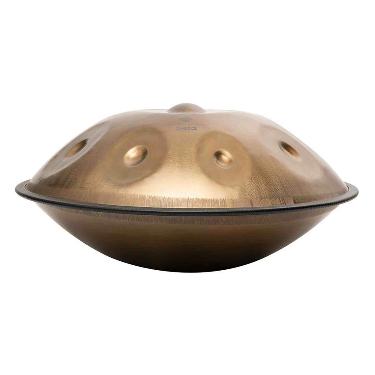 Sela SE 201 Stainless Steel Handpan D Kurd 440 Hz goud handgemaakt met gevoerde draagtas