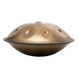 Sela SE 201 Stainless Steel Handpan D Kurd 440 Hz goud handgemaakt met gevoerde draagtas