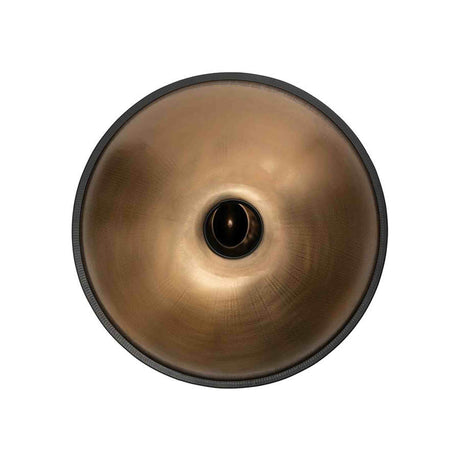 Sela SE 201 Stainless Steel Handpan D Kurd 440 Hz goud handgemaakt met gevoerde draagtas