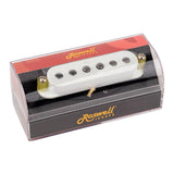 Roswell RP-SK52BWHT vintage '63 stijl enkele spoel ST pickup, Alnico 5 staven, brug, wit