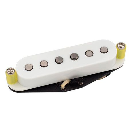 Roswell RP-S74NWHT vintage '74 stijl enkele spoel ST pickup, Alnico 5 staven, hals, wit