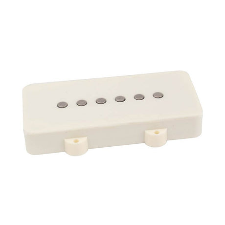 Roswell RP-JMNADWH vintage enkele spoel JM pickup, Alnico 5 staven, hals, verouderd wit
