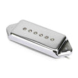 Roswell RP-P90DCRB P90 Single Coil Pickup For Arched Top Guitars - Alnico 5 staafmagneten, brug, chroom