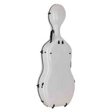 Leonardo CC-844-WH Pro Series cellokoffer 4/4 full carbon wit 3,8 kg