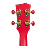 Cascha HH 2280 Rode Carbon Fiber concert ukulele met softcase