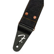 Fender 990638005 Wrangler geklonken denim band, zwart