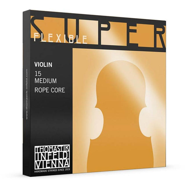Thomastik Infeld TH-15 violin string set 4/4 medium, rope core, includes TH-9, TH-10, TH-12 and TH-13