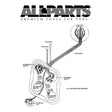 Allparts EP4140000 wiring kit voor Gibson Les Paul