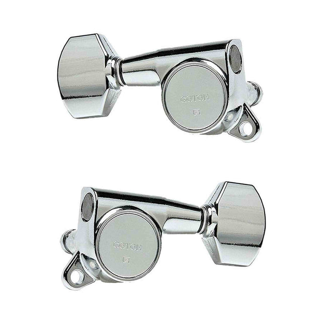 Gotoh GTH13831 SG381 stemmechanieken met 07 knoppen, 3L3R, chroom