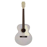 Richwood HSJ-55-GS Heritage Series Jumbo Jumbo Massief Bovenblad Akoestische Gitaar zilver metallic Hoogglans