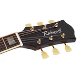 Richwood HSDS42BK Heritage Series Dreadnought massief sparren bovenblad hoogglans zwart