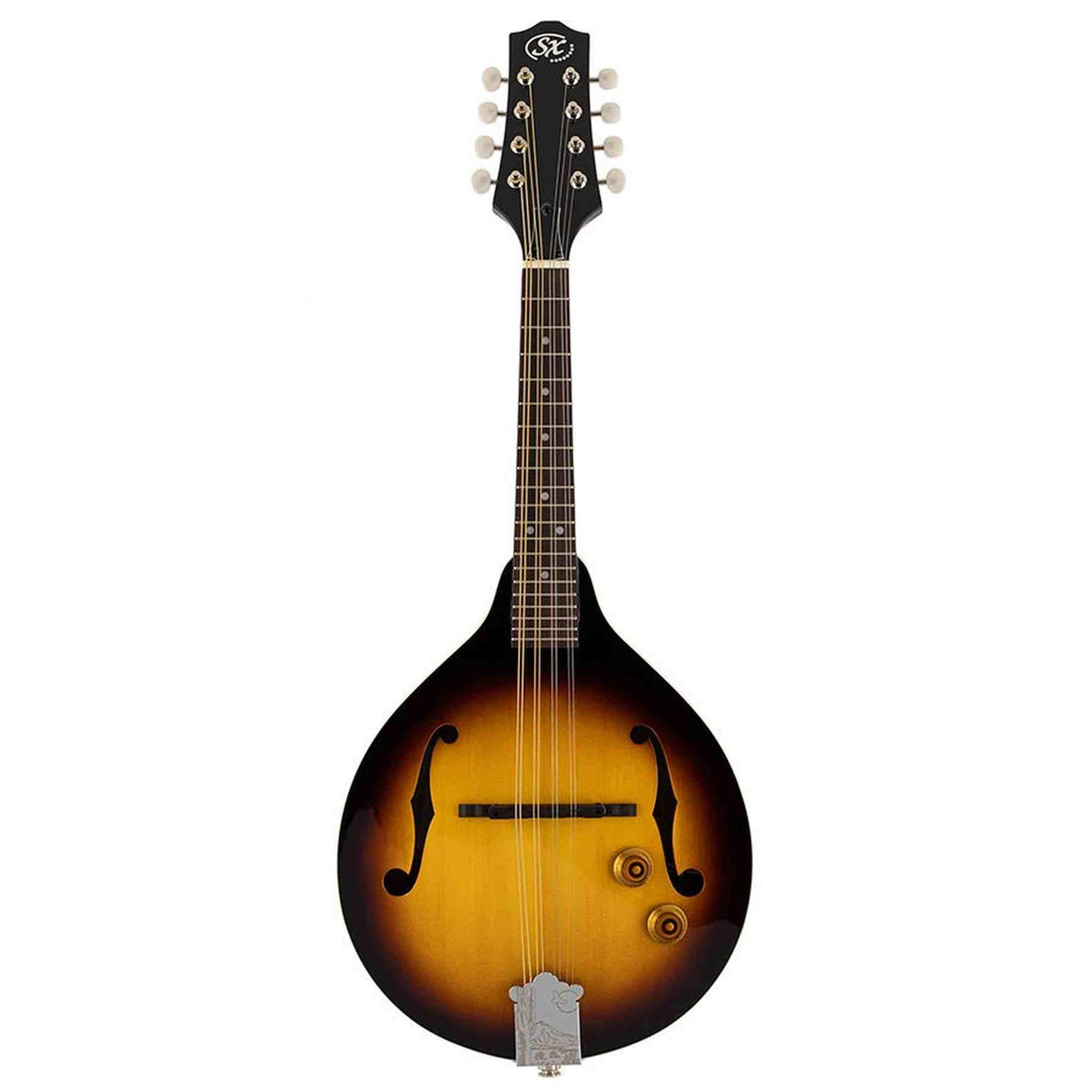 SX SMA660EVS A-Style Mandoline met Pickup – Vintage Sunburst, Massief Sparren Top & Gloss Afwerking