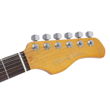 Sire Guitars J3/VWH Mahonie elektrische gitaar J-stijl, vintage wit