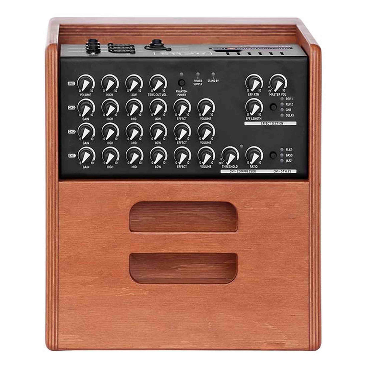 Acus ONE-5F akoestische instrumentenversterker 70W 3 kanalen naturel