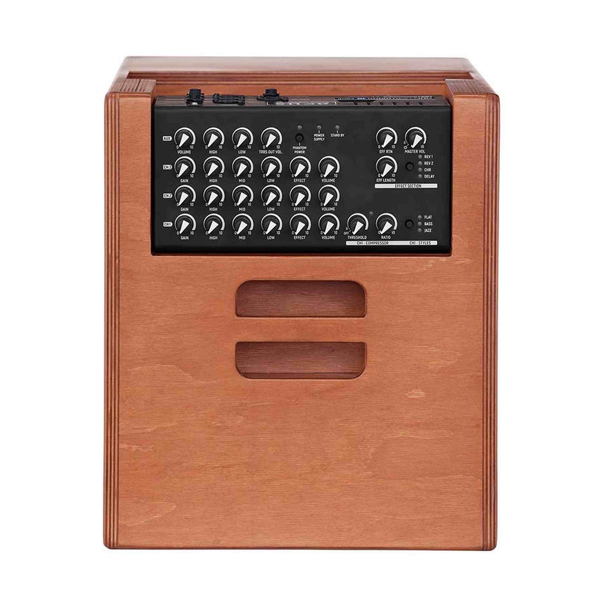 Acus ONE-10F akoestische instrumentenversterker 250W 3 kanalen naturel