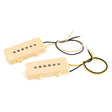 Lollar 10-705-15-13 Set Van Twee "Original '58 Jazzmaster" Single Coil Pickups - hals en brug, creme